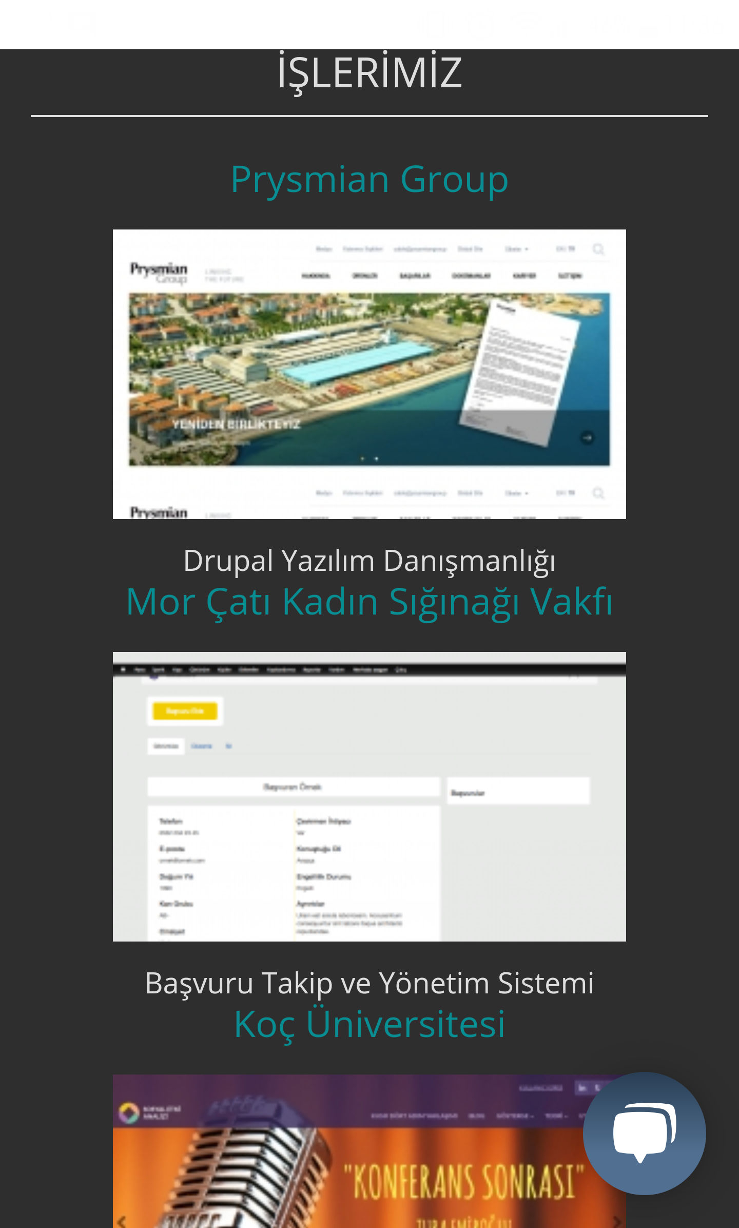 Mobil Uyumluluk / Binbiriz Mobil Telefon Ekran Görüntüsü